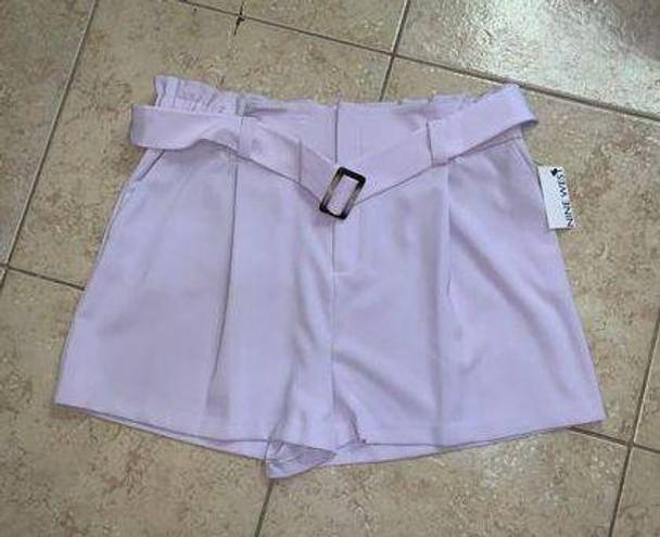 Nine West Lilac dress shorts 