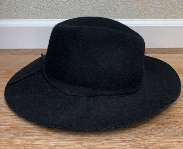 Gold Hinge Hinge 100% Wool Women's One Size Black Hat