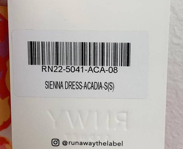 RUNAWAY THE LABEL NWT  Revolve Sienna Floral Mini Dress in Acadia White