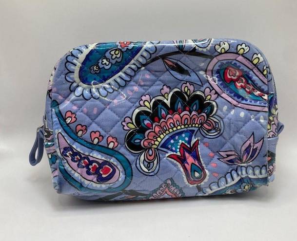 Vera Bradley  Light Blue Paisley Cosmetic Bag with Lining