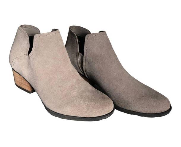 Blondo Waterproof Tan Suede Ankle Booties