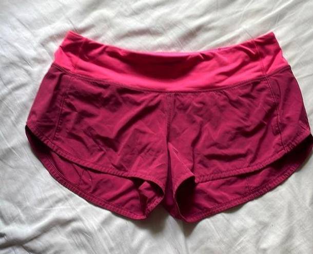 Lululemon  Two-Tone Speed Up Shorts