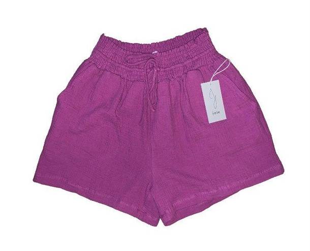 Joie High Waist Paperbag Shorts