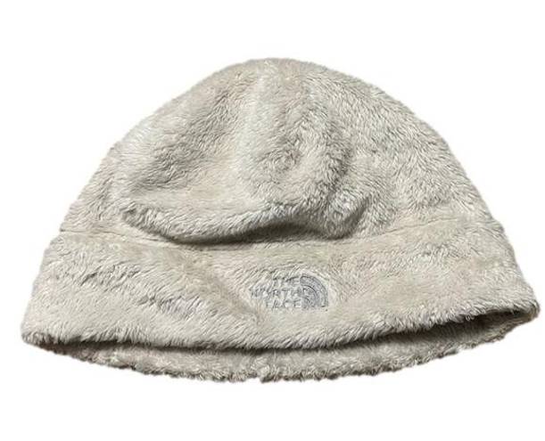 The North Face Women’s  White Fuzzy Hat Beanie