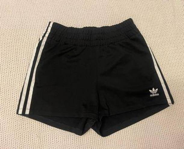 Adidas Black High waisted  Shorts