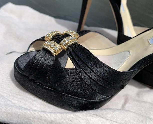 Brian Atwood  "Coleen" black heels size 36