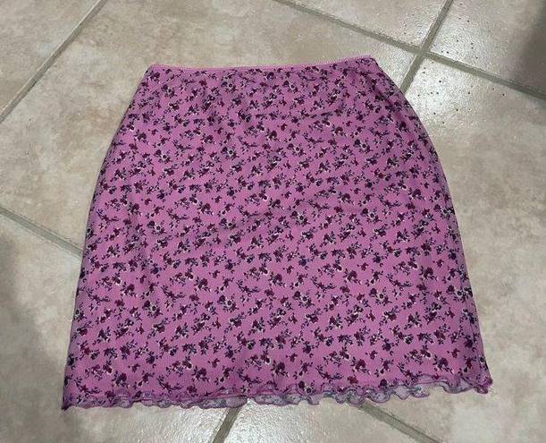 Wild Fable  Women's Mini Skirt Purple Size S