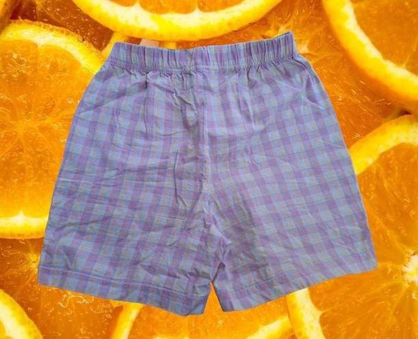 Bermuda Lauren Brooke Pink White Yellow Plaid  Shorts Size Medium