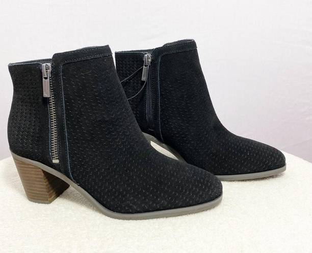 Lucky Brand LP PETRE Black Suede Booties