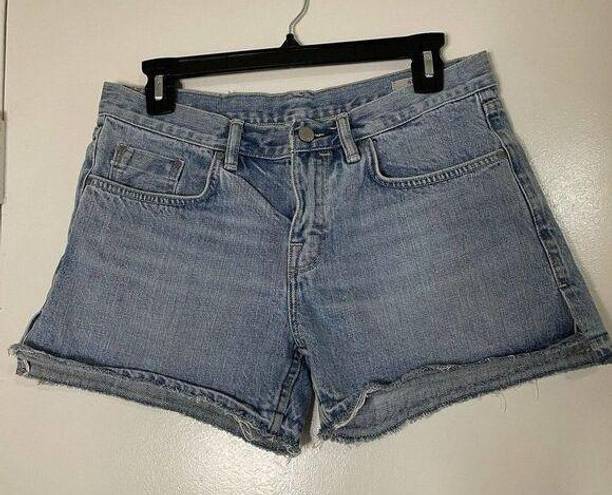 All Saints high waist medium was cotton denim shorts size US 27