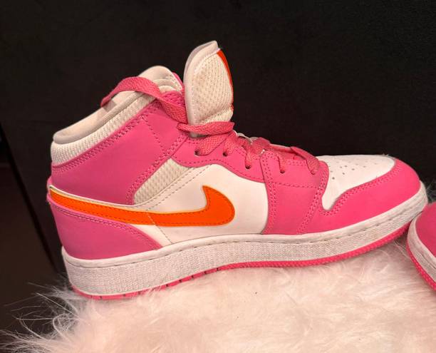 Nike Air Jordan 1 Mid Pink Orangsickle