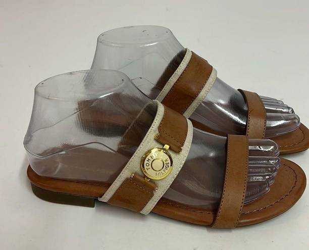 Tommy Hilfiger New  brown and khaki, Sandals - Size 6.5 B1