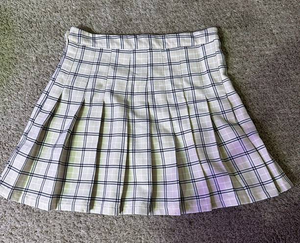 Aeropostale - Beige Plaid Tennis Skirt