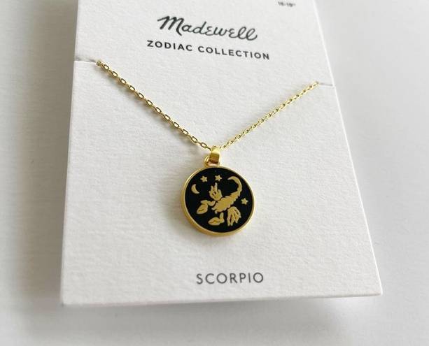 Madewell  Zodiac Collection Pendant Necklace Scorpio NWT