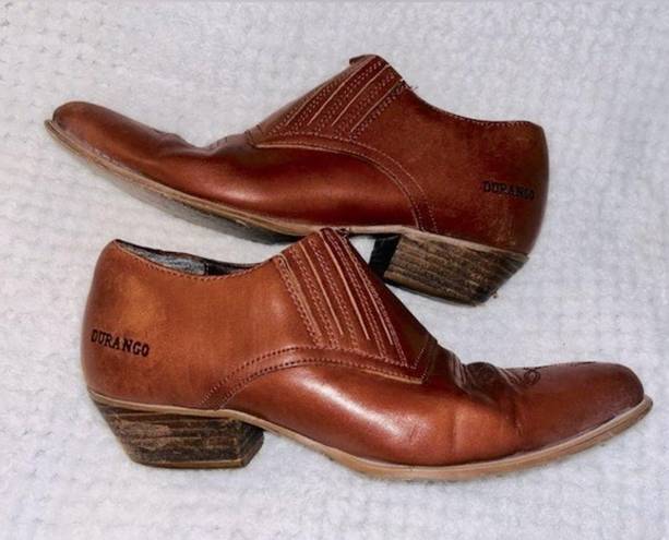 Durango  Western Leather Ankle Booties sz 7