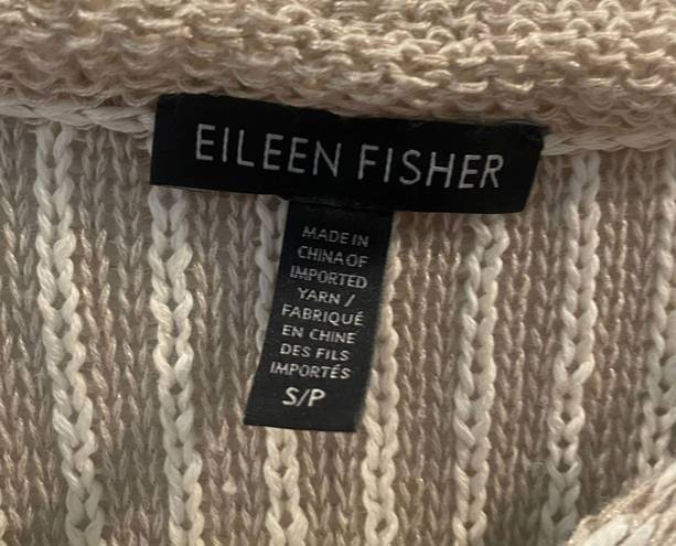 Eileen Fisher Crocheted Sweater