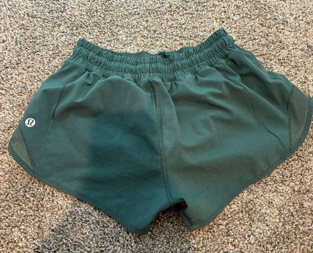 Lululemon Hotty Hot Short 2.5” RARE GREEN