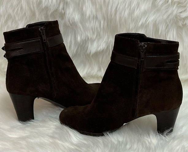 Ralph Lauren Lauren  Myla Saude Leather Boots Size 8 B19B