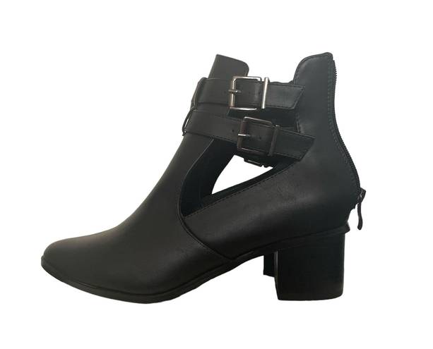 City Chic black ankle boots