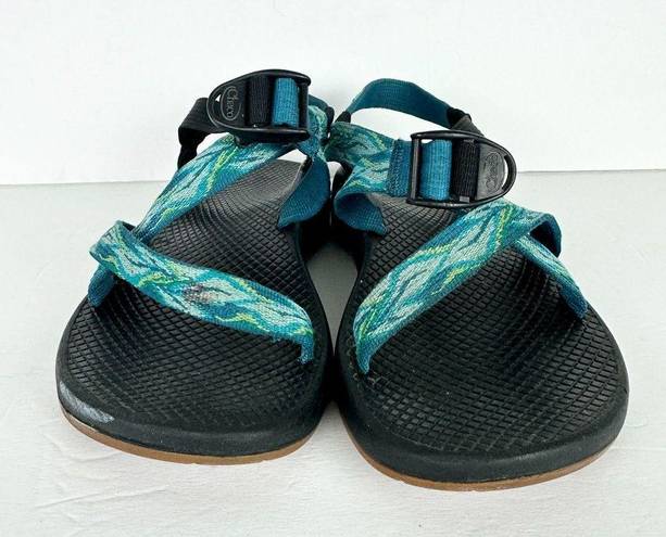 Chacos Chaco Women's Z1 Yampa Sandal Vibram Outdoor Hiking Teal Blue Size 8