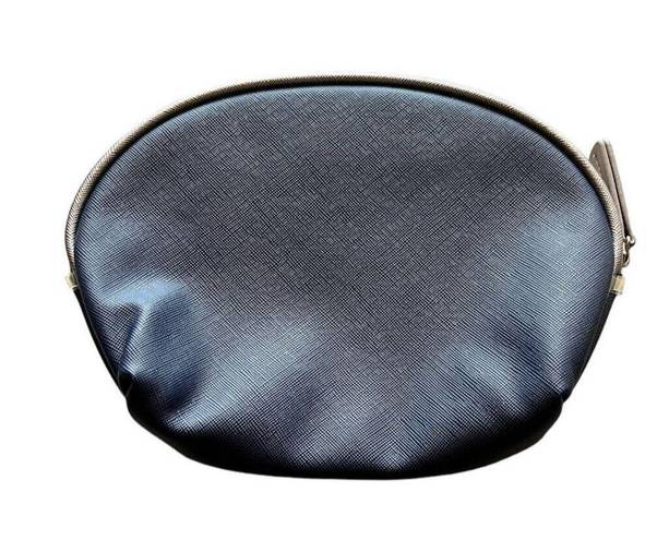 Tahari  Womens Small Navy Makeup Pouch Cosmetic Bags O/s