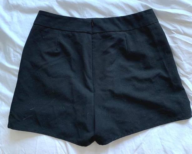 Saks 5th Avenue Black Skort 