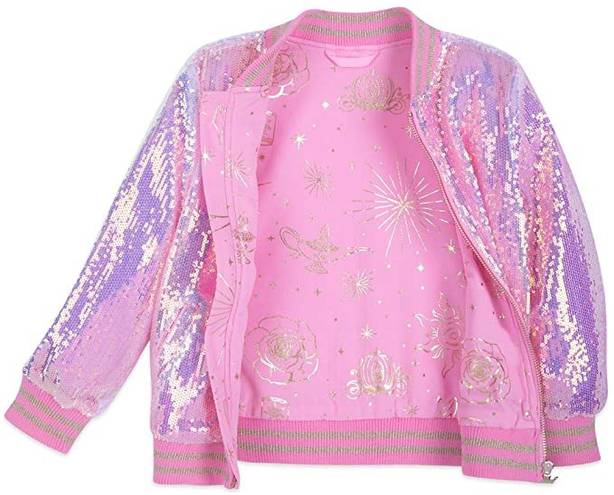 Disney Sequin Bomber Jacket.  Earidescent Jacket.