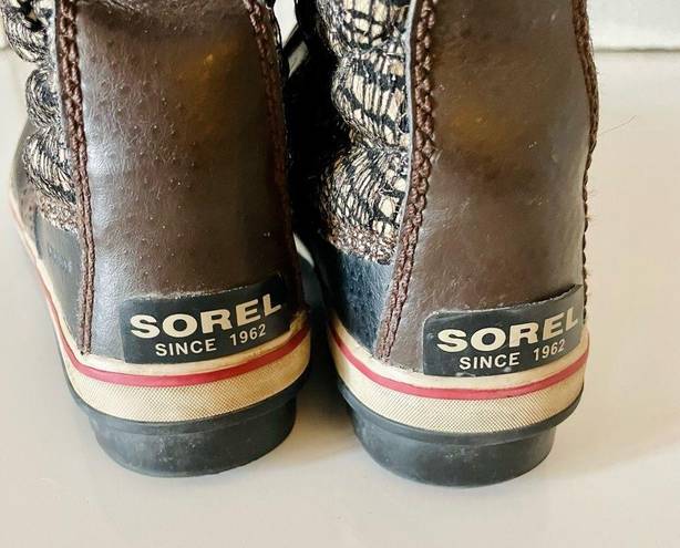 Sorel Tofino II Cordovan Faux Fur Cuff Snow Boots