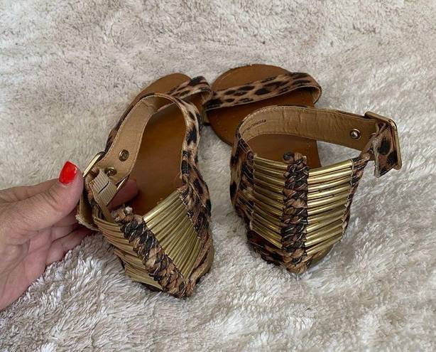 Mossimo Supply Co . leopard sandals