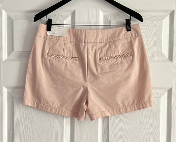 The Loft  Outlet Light Pink 4" Inseam Shorts Size 6 NWT