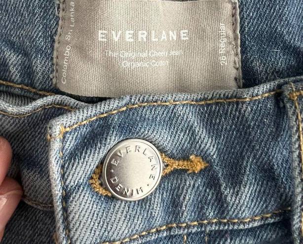 Everlane  Cheeky Jeans Stone-washed Sky Light Wash Size 26 Regular