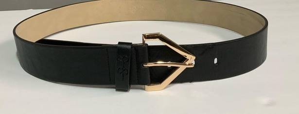 Jessica Simpson Gold Black Belt Size Large