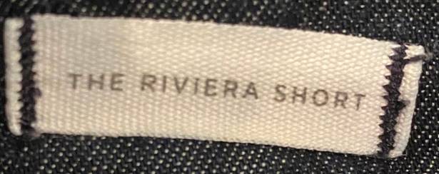 The Loft  Denim Riviera Shorts With 4 Inch Inseam Cotton Mid-rise