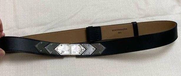 BCBGMAXAZRIA New Adjustable BCBGMaxAzris Black Leather Belt NWT