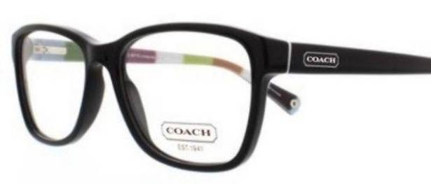 Coach  Julayne Dark Olive Prescription Glasses Frames, Case, & Cleaning Cloth