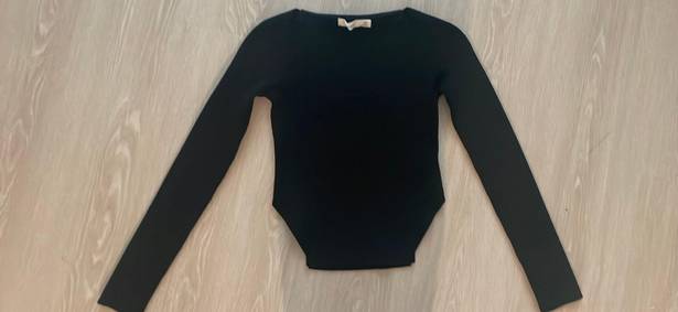 Glassons Black Sweetheart Long Sleeve