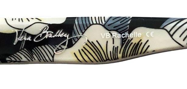 Vera Bradley  Black Camellia Glasses Case Included