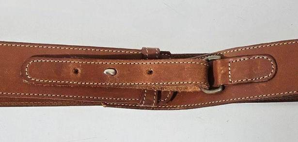 Krass&co The Regent Belt  Cognac Leather Waist Belt Size 32/80cm