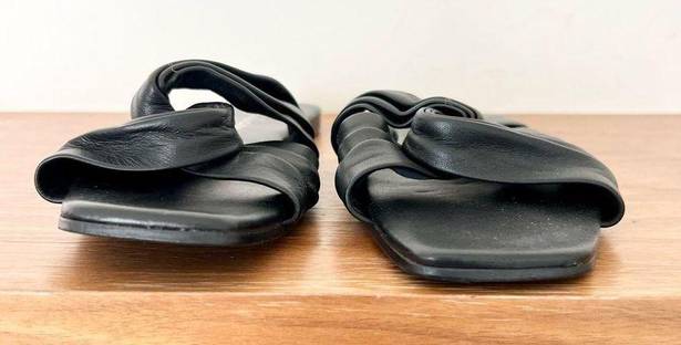 Matisse Footwear Matisse knotted leather slides sandals black size 8