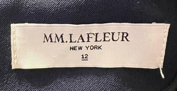 MM.LaFleur FLASH SALE $28 ⚡️⚡️ Navy V-Neck Dress With Pockets Stretch EUC 12