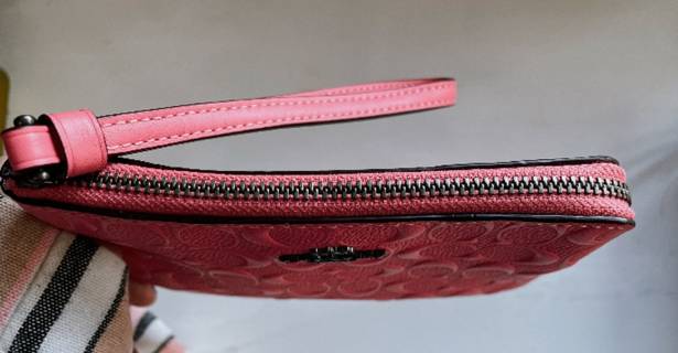 Coach Hot Pink Wristlet / Wallet