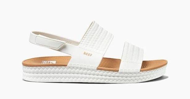 REEF  Water Vista Sandals White and Tan