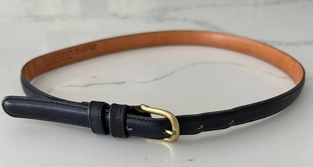 Coach Vintage  Harness Belt Style 2800 in Black and Brass Size Medium