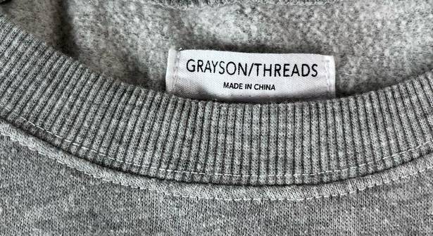 Grayson Threads  Graphic HAPPY Short Sleeve Sweatshirt Shirt Top Small