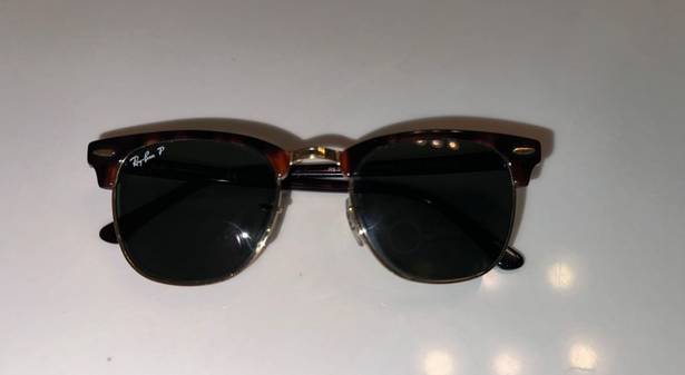 Ray-Ban Tortoise Clubmaster Polorized