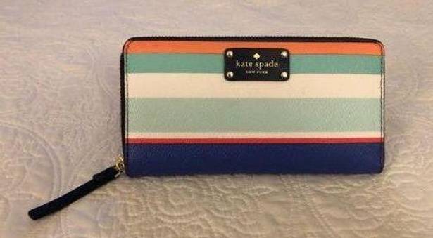 Kate Spade Striped  Wallet