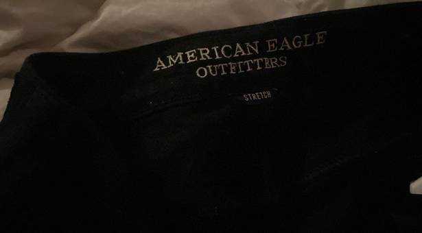 American Eagle Black Ripped  Shorts