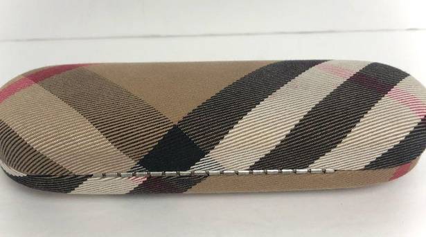  Eyeglasses Case Beige Red Black Burberry Plaid