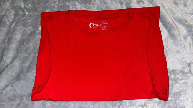 Zyia Active Tank Top In Red