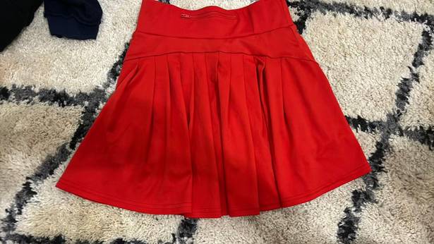 Amazon Red Tennis Skirt